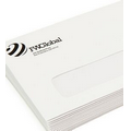 Full Color Standard Gum Flap Business Envelopes - Security Tint Poly Window